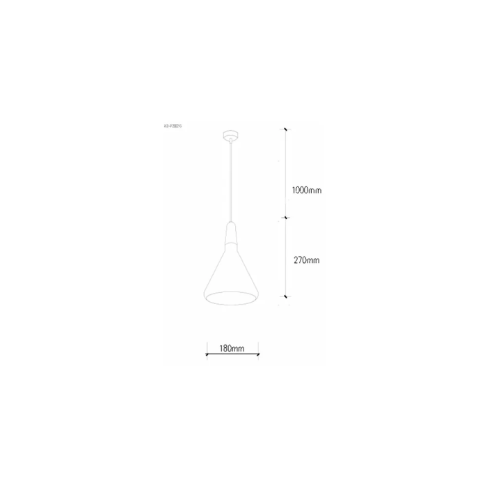 Jordan Lampe Suspendue Métal et Bois SKD-P2002-S-W Moderne 6