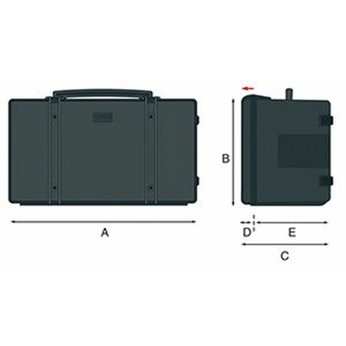Mallette à Outils GT Line polypropylène 1