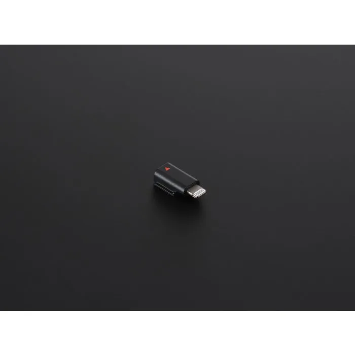 DJI Adaptateur pour téléphone mobile Mic 3 compatible Apple - Port Lightning 3