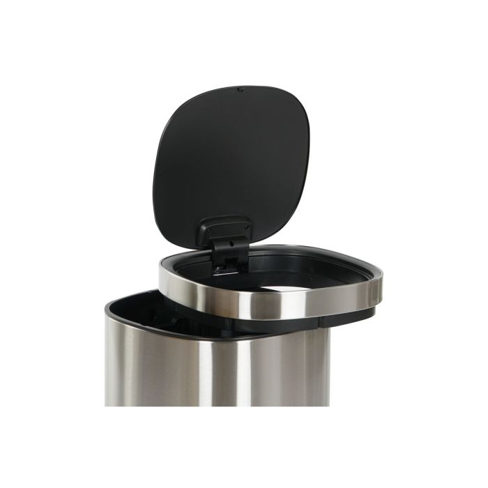 Corbeille à papier Home ESPRIT Argenté Acier inoxydable polypropylène 30 L 2 Corbeille à papier Home ESPRIT Argenté Acier inoxydable polypropylène 30 L 2