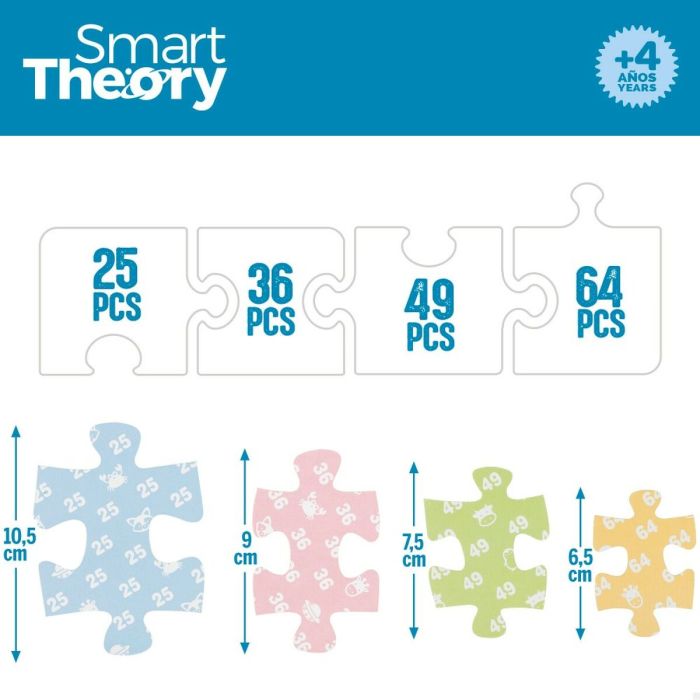 Puzzle Enfant Colorbaby Artic 4 en 1 174 Pièces 136 x 34 cm (6 Unités) 4 Puzzle Enfant Colorbaby Artic 4 en 1 174 Pièces 136 x 34 cm (6 Unités) 4