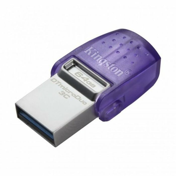 Clé USB Kingston microDuo 3C Violet Pourpre 64 GB 6 Clé USB Kingston microDuo 3C Violet Pourpre 64 GB 6