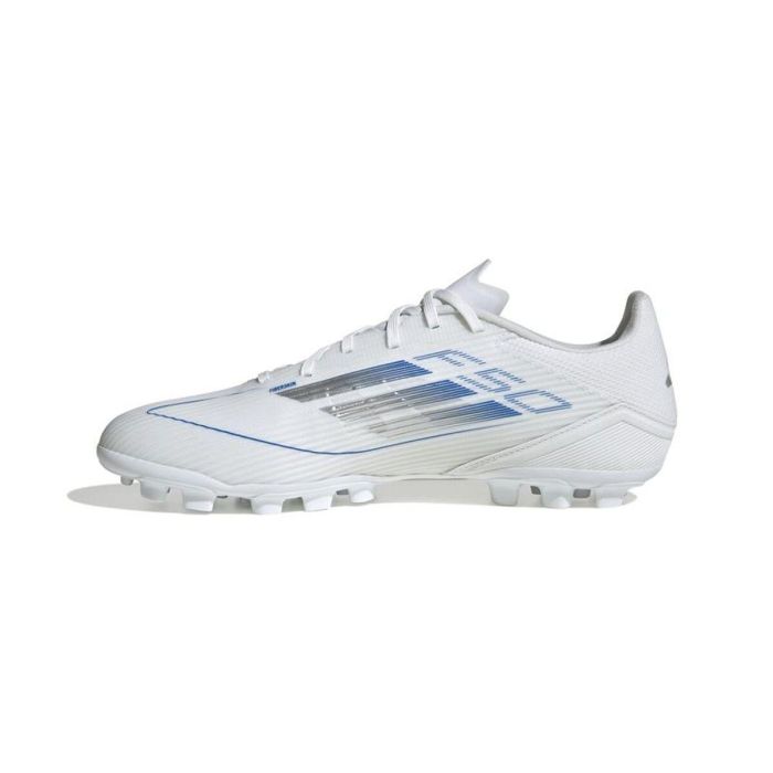 Chaussures de Football pour Adultes Adidas F50 League 2G/3G Ag Blanc XL 5 Chaussures de Football pour Adultes Adidas F50 League 2G/3G Ag Blanc XL 5
