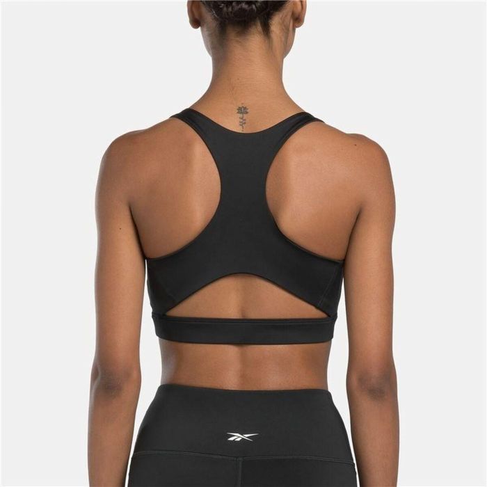 Soutien-gorge de Sport Reebok Train Racer Noir 2 Soutien-gorge de Sport Reebok Train Racer Noir 2