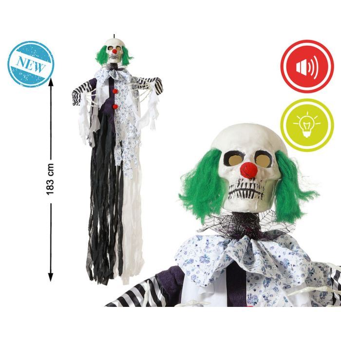 Décoration d'Halloween Clown 160 x 116 cm 1 Décoration d'Halloween Clown 160 x 116 cm 1