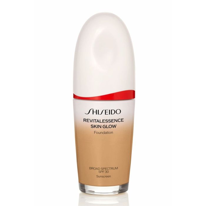 Base de maquillage liquide Shiseido Revitalessence Skin Glow Nº 350 30 ml