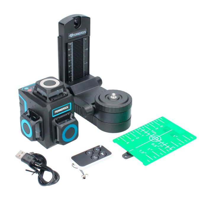 Niveau laser Ferrestock 3D 30 m 7 Niveau laser Ferrestock 3D 30 m 7