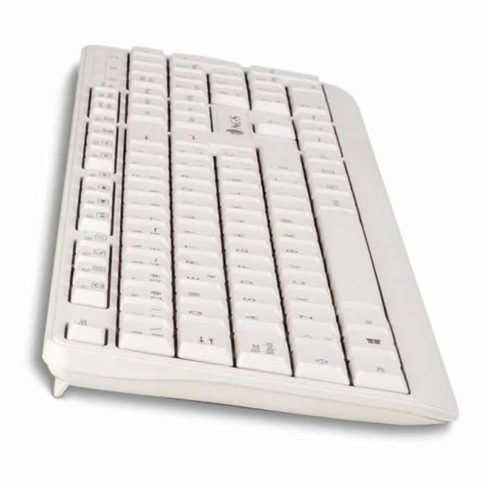 Clavier NGS NGS-KEYBOARD-0284 Blanc Espagnol Qwerty 3