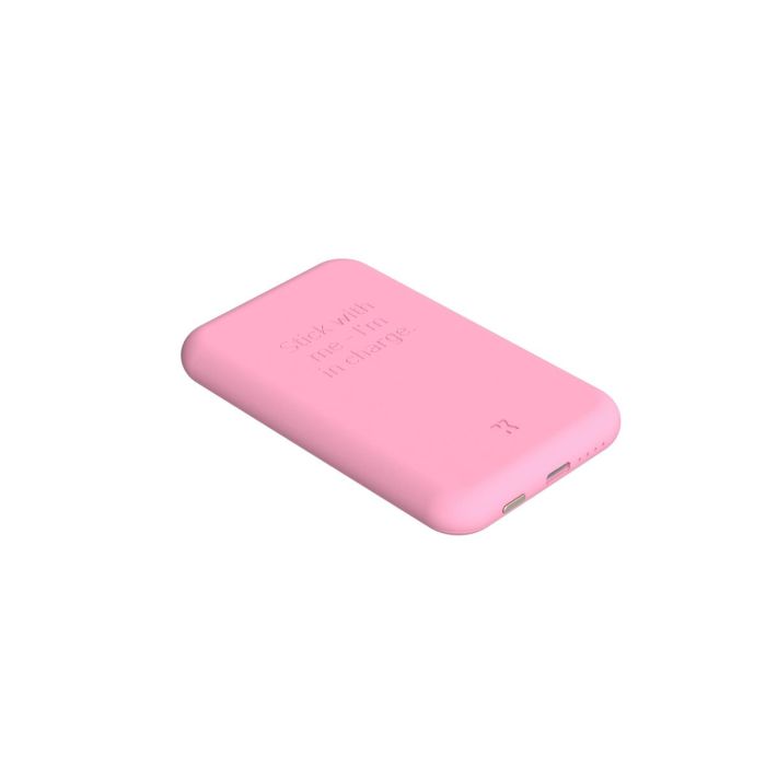 Power Bank avec chargeur sans fil Kreafunk Rose 5000 mAh 3
