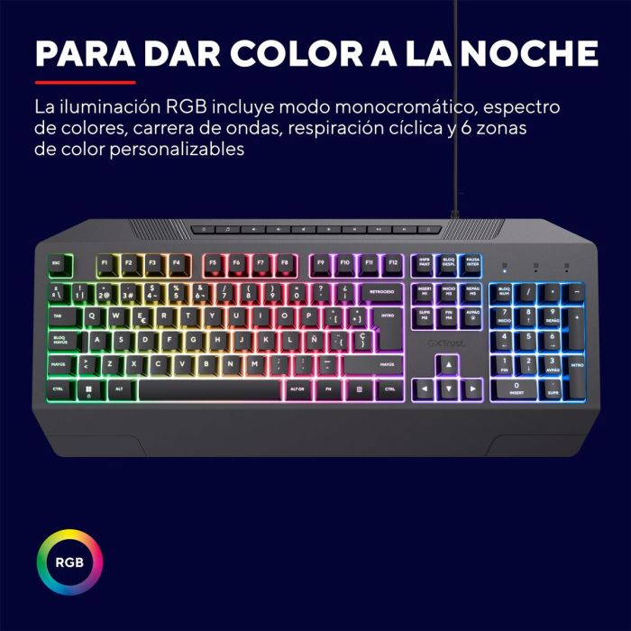 Clavier Trust 24998 Noir 5