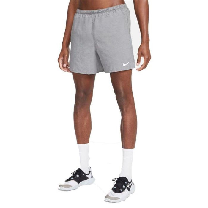 Short de Sport Nike Challenger M Gris Homme