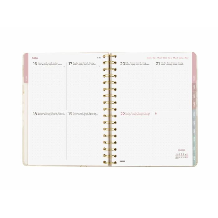 Agenda Finocam OPTIMAL quarto 15,5 x 21,5 cm 2026 5