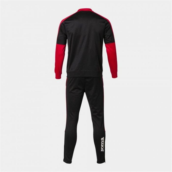 Survêtement pour Adultes Joma Sport Eco Championship Noir Rouge Enfant Homme 2