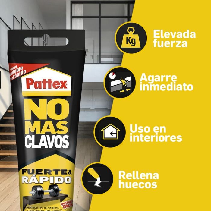 Adhésif instantané Pattex 14010190 Blanc 250 g Pâtes 1 Adhésif instantané Pattex 14010190 Blanc 250 g Pâtes 1