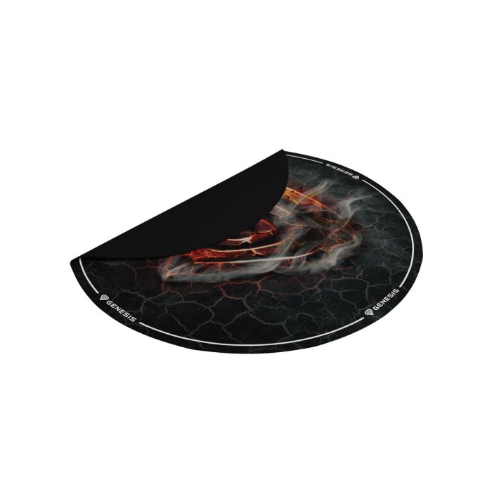Tapis Gaming Genesis Tellur 400 - Lava Ø 100 cm Tissu Ronde 2