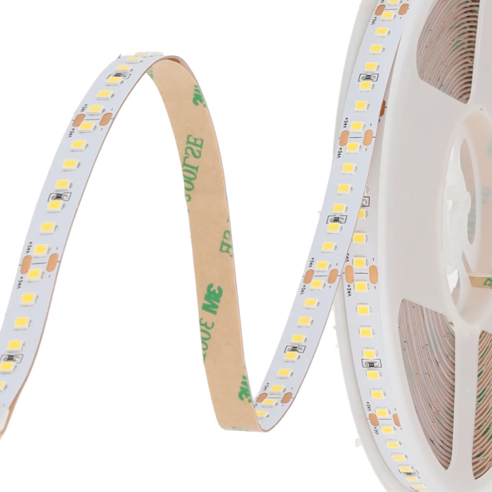 Tira LED SMD 2835 10 Metros 12W/M 1920Lm/M 3000K IP20 24VDC SKY-HFSL2835-168-24V-10M-WW 1