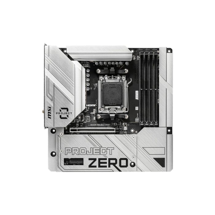 MSI B650M PROJECT ZERO Carte Mère Micro ATX AMD B650 Socket AM5 DDR5
