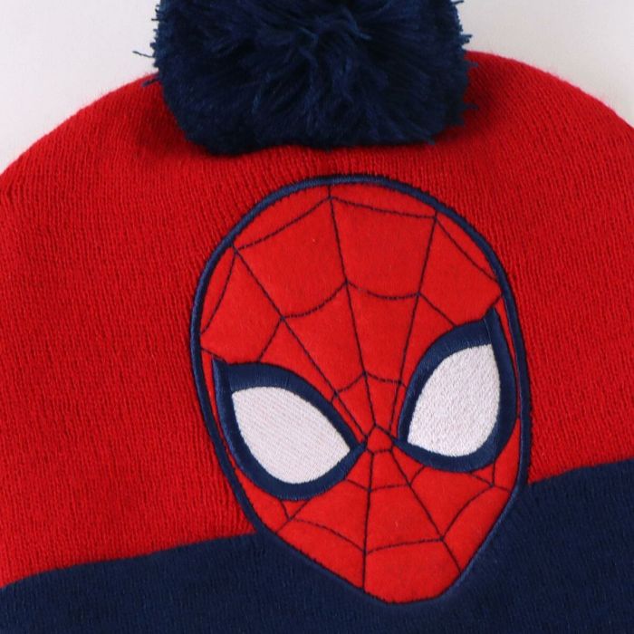 Bonnet et gants Spider-Man Bleu 5