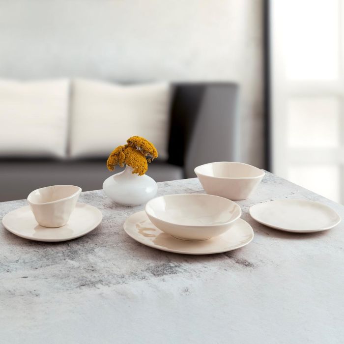 Plato Llano Cerámico Cosmos Bidasoa 26 cm 4 Plato Llano Cerámico Cosmos Bidasoa 26 cm 4