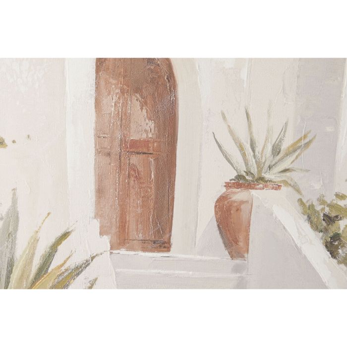 Toile Home ESPRIT Blanc Vert Boho 60 x 3,5 x 90 cm (2 Unités) 3