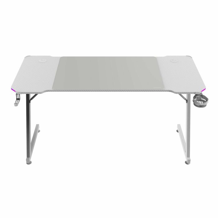 Bureau Gaming Mars Gaming ERGO Blanc 140 x 60 cm 1