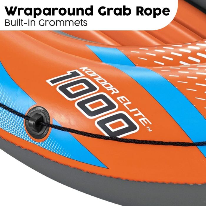 Bestway Bateau Kondor Elite 1000 162x96x29 cm Loisirs 61135 6