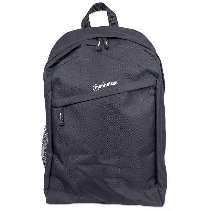 MANHATTAN NB Rucksack Knappack bis 15.6" black 2