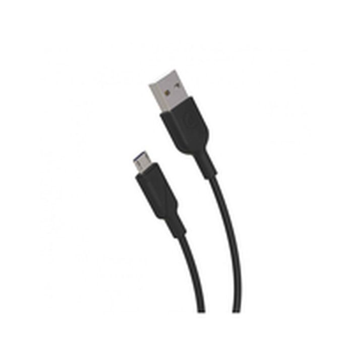 Câble Micro USB Muvit MCUSC0014 Noir 1,2 m 3 Câble Micro USB Muvit MCUSC0014 Noir 1,2 m 3