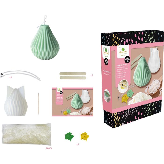 Atelier bougies diamant - SYCOMORE - Make it S - Cire de soja - Des 12 ans 2