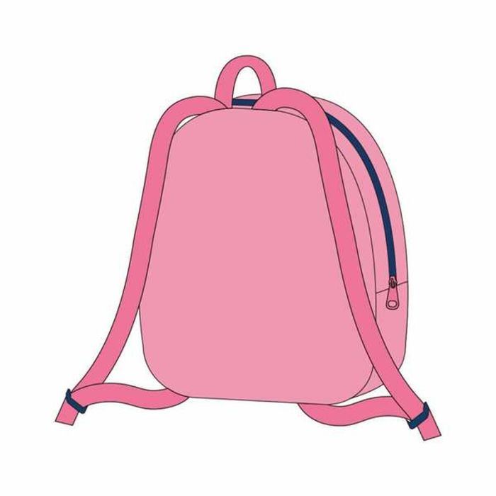 Cartable Minnie Mouse Rose 18 x 22 x 4 cm 1