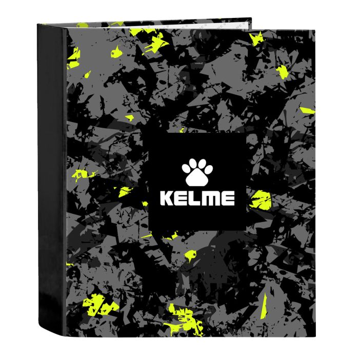 Reliure à anneaux Kelme Jungle Noir Gris Citron A4 (27 x 33 x 6 cm) 0 Reliure à anneaux Kelme Jungle Noir Gris Citron A4 (27 x 33 x 6 cm) 0