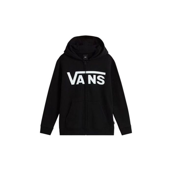 Sweat à capuche enfant Vans Classic II Fz Noir L 0 Sweat à capuche enfant Vans Classic II Fz Noir L 0