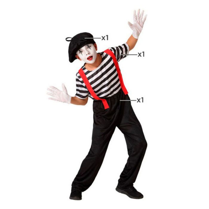 Déguisement pour Enfants Mime 3