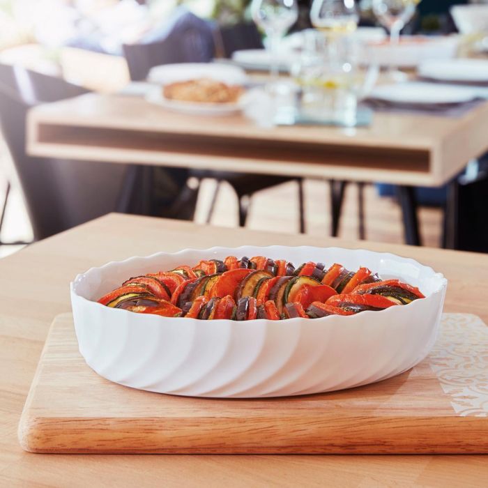 Fuente Oval Opal Trianon Luminarc 22x16 cm 1 Fuente Oval Opal Trianon Luminarc 22x16 cm 1