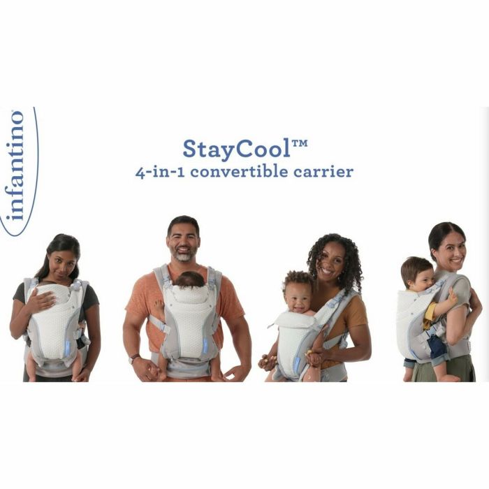 Porte-bébé Infantino Blanc + 0 Mois 14,5 kg 1 Porte-bébé Infantino Blanc + 0 Mois 14,5 kg 1