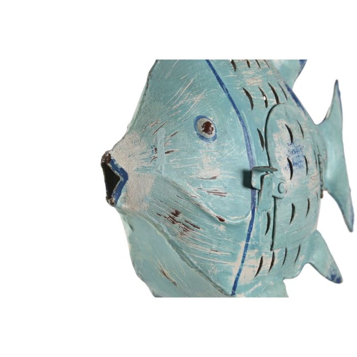Figurine Décorative Home ESPRIT Poisson méditerranéen 32 x 9 x 22 cm 2