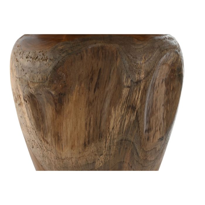 Vase Home ESPRIT Naturel Brun foncé Teck 34 x 34 x 40 cm 2 Vase Home ESPRIT Naturel Brun foncé Teck 34 x 34 x 40 cm 2