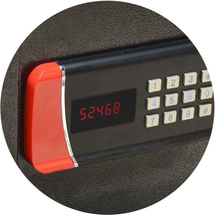 Coffre fort électronique - Work Men Security - CFEH563744 - Dimensions extérieur 56 x 37 x 44.5 cm 2