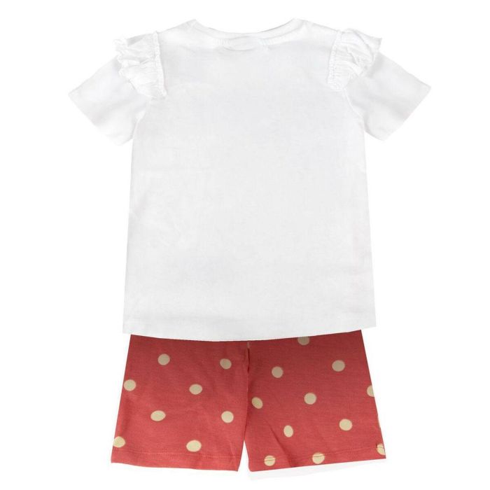 Ensemble de Vêtements Minnie Mouse Corail 1