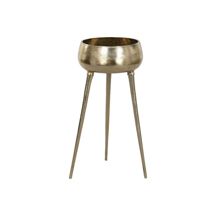 Cache-pot Home ESPRIT Doré Aluminium Moderne 46 X 46 X 100 cm 0 Cache-pot Home ESPRIT Doré Aluminium Moderne 46 X 46 X 100 cm 0