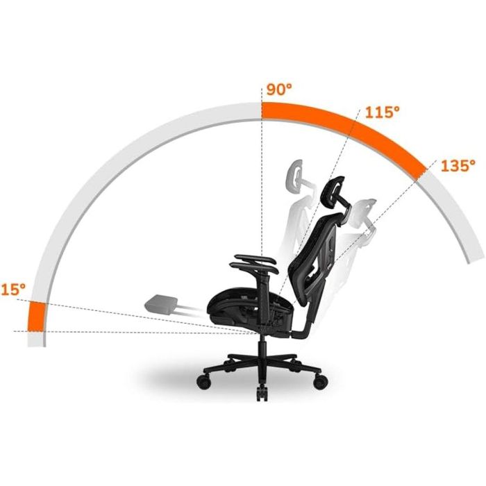 Chaise de jeu Cougar 3MSPDGRB.0001 Noir 5