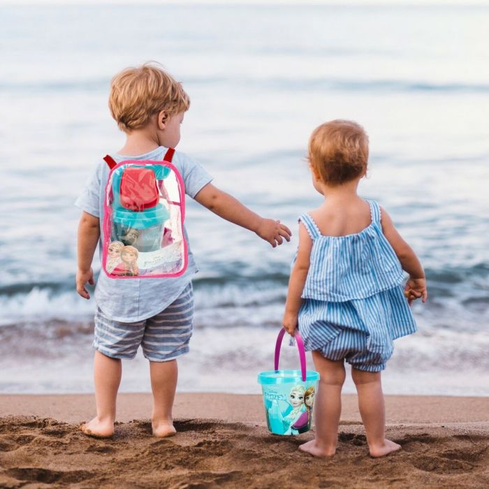 Set de jouets de plage Frozen 18 x 16 x 18 cm (12 Unités) 2