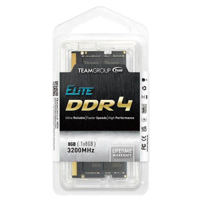 Mémoire RAM Team Group TED48G3200C22-S01 1 Mémoire RAM Team Group TED48G3200C22-S01 1