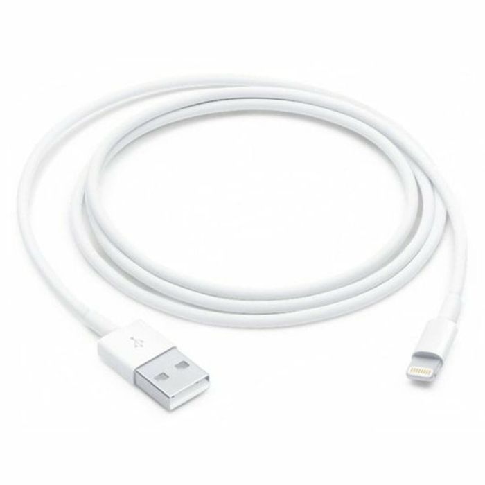 Câble USB vers Lightning Apple Blanc 1 m 5 Câble USB vers Lightning Apple Blanc 1 m 5
