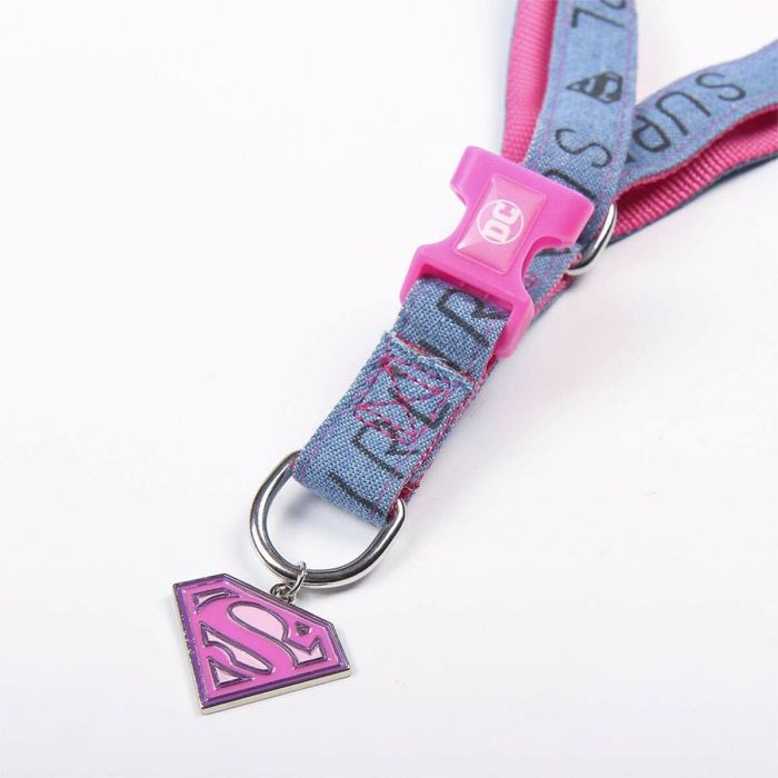 Harnais pour Chien Superman Rose 8 Harnais pour Chien Superman Rose 8