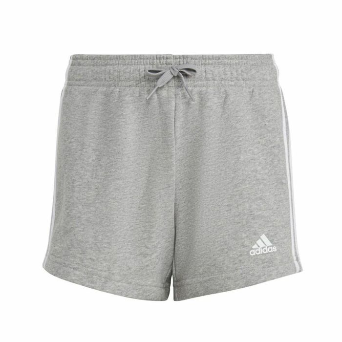 Short de Sport Adidas Essentials 3B Gris 0 Short de Sport Adidas Essentials 3B Gris 0