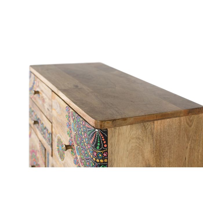 GINER Y COLOMER Commode 11 tiroirs en bois de manguier massif peint à la main - Meuble artisanal unique 2 GINER Y COLOMER Commode 11 tiroirs en bois de manguier massif peint à la main - Meuble artisanal unique 2