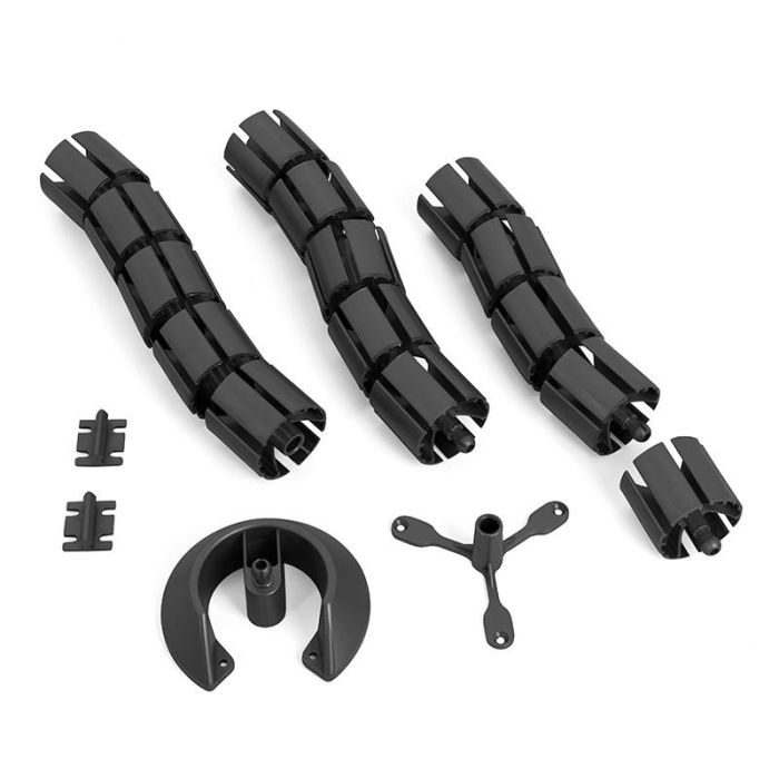 Pasacable Modelo Kela Ø45 6 Vías Para Mesa. Acabado En Gris Y Negro Acabado Gris Metal Organita Fabricación Europea 1 Pasacable Modelo Kela Ø45 6 Vías Para Mesa. Acabado En Gris Y Negro Acabado Gris Metal Organita Fabricación Europea 1