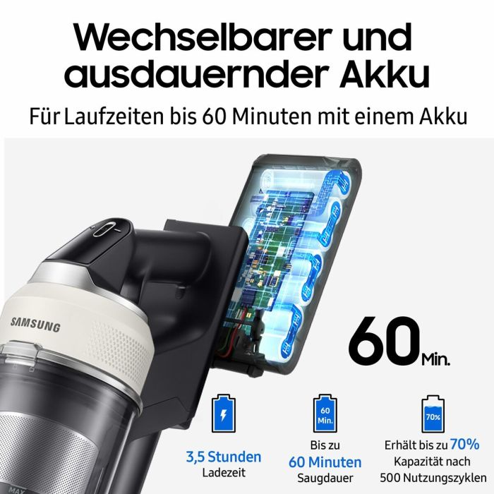 Aspirateur balai Samsung AI Jet PetPRO 770 W 14