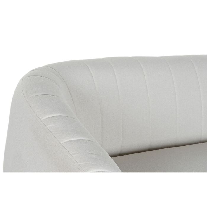 Canapé DKD Home Decor Noir Greige Mousse Bois Métal Velours Scandi 129 x 75 x 73 cm 5 Canapé DKD Home Decor Noir Greige Mousse Bois Métal Velours Scandi 129 x 75 x 73 cm 5